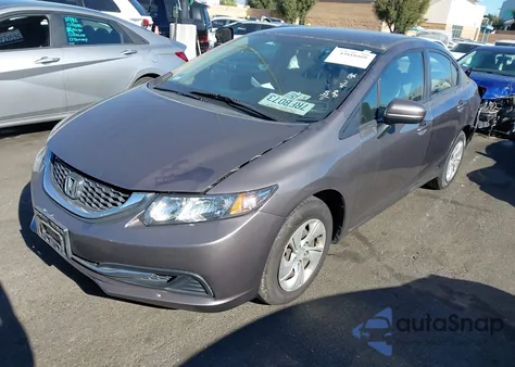 2015 Honda Civic Lx from USA, damaged, VIN 19XFB2F5XFE294977